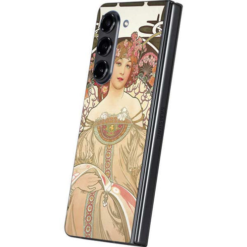 Alphonse Mucha Reverie 1897 Galaxy Z Fold5 5G Skin